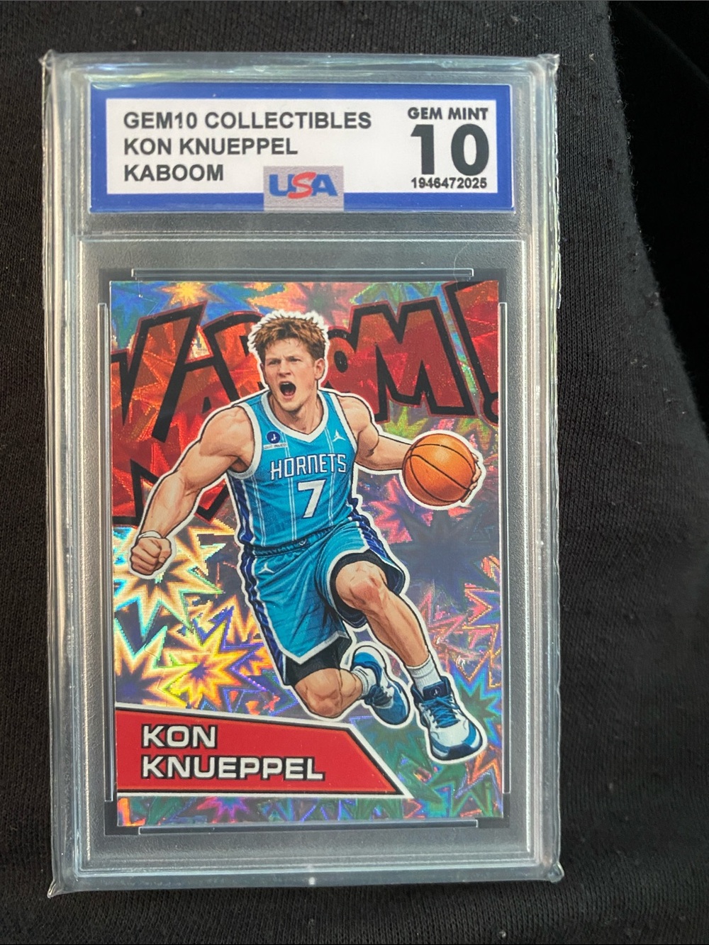 Kon Knuuppel Hornets Basketball Card - Gem Mint 10